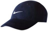 🧢 kids' nike baseball toddler adjustable anthracite boys' accessories: stylish hats & caps for little athletes logo