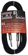 🎸 cbi bl2a 1/4" trs кабель для гитары, цельный, сбалансированный, 6 метров - кабель высокого качества для оптимального звукового качества логотип