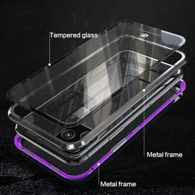 img 3 attached to Esteller Magnetic Adsorption Protection Transparent Cell Phones & Accessories