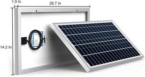 img 2 attached to ACOPOWER 35W Polycrystalline Photovoltaic Solar Panel: Efficient 12V Battery Charging Module