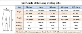 img 1 attached to Men's Gel Padded Cycling Bib Pants: Compression Bike Riding Leggings with Stretch for Enhanced Comfort