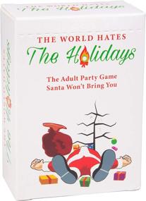 img 1 attached to 🃏 SCS Direct - Весь мир ненавидит праздники: Карточная игра для взрослых - 80 зеленых карт ответов, 30 красных карт вопросов