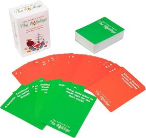 img 4 attached to 🃏 SCS Direct - Весь мир ненавидит праздники: Карточная игра для взрослых - 80 зеленых карт ответов, 30 красных карт вопросов