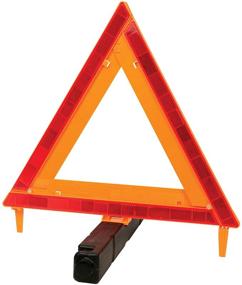 img 3 attached to 🚦 DOT Approved Performance Tool W1498 Large Early Warning Roadside Emergency Reflective Triangle - 3 Pack with Case