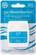 simply silver colloidal dental floss logo