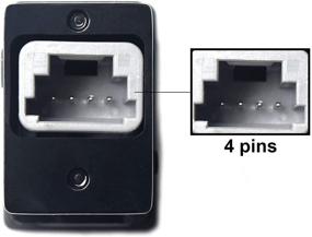 img 3 attached to 🔌 Monrand 86190-06010 Auxiliary Jack Adapter for 2005-2012 Toyota Camry, 2010 Lexus ES350 Base Sedan - Car Auxiliary Audio Input Jack, Aux Port Input 886190-53010