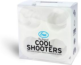 img 4 attached to 🥃 Genuine Fred Cool Shooters Shot Glass Ice Mold: Chill Your Shots in Style!