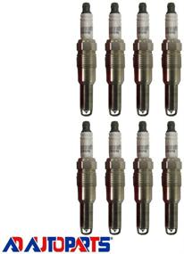 img 1 attached to 🔌 Enhanced Ford OEM Finewire Platinum Spark Plugs - New Set of 8 - Updated Design