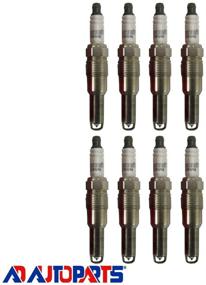 img 1 attached to 🔌 Улучшенные зажигание OEM Ford Finewire Platinum Spark Plugs - Новый набор из 8 - Обновленный дизайн