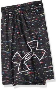 img 1 attached to 🩳 Stylish and Durable Under Armour Renegade Printed Shorts: Perfect for Boys' Clothing