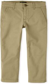img 4 attached to Childrens Place Chino Stretch Pants Boys' Clothing