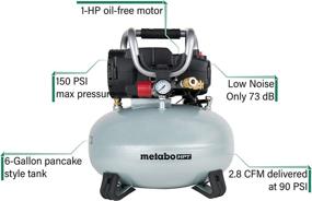 img 3 attached to Metabo HPT Pancake Compressor EC710S