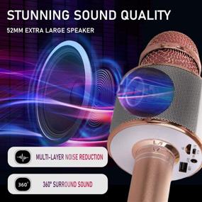 img 3 attached to Amolabe Microphone Wireless Bluetooth Recording