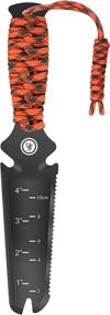 img 4 attached to 🔪 Ultimate Survival Tool: UST ParaShovel PRO with 4 Inch Trowel, Line Cutter, Tent Peg Pry Tool, ParaTinder, Fire Starter and Emergency Whistle - Ideal for Hiking, Camping, and Survival