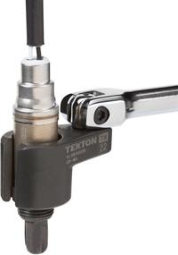 img 1 attached to TEKTON 3/8 Inch Drive x 7/8 Inch Offset Oxygen Sensor Socket - 6-Point, Model 47749