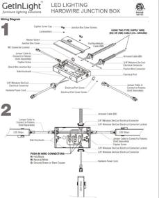 img 1 attached to 🔌 InLight Junction Box for IN-0201, IN-0202, IN-0203, IN-0207 and IN-0210 Series: Metal Material, IN-0501-2 - Organize and Protect Electrical Connections with Top-Quality Junction Box