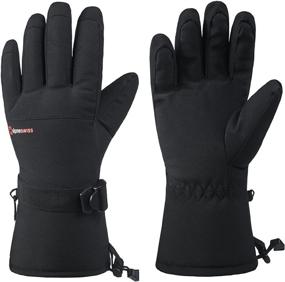 img 4 attached to Ultimate Protection: Alpine Swiss Waterproof Windproof Thinsulate Men's Accessories