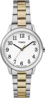 🕰️ timex easy reader women's quartz analog watch logo