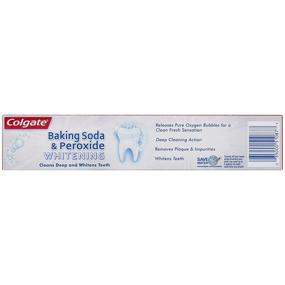 img 2 attached to Whitening Toothpaste, 2.5 oz (Pack of 6) - Colgate Baking Soda and Peroxide