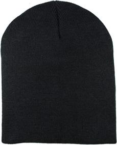 img 1 attached to 🧶 Warm Winter Slouchy Beanies Hat by Gelante - 9 Inch Long Knit Skull Cap