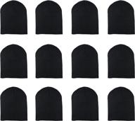 🧶 warm winter slouchy beanies hat by gelante - 9 inch long knit skull cap логотип