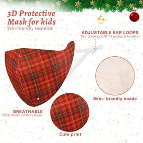 img 3 attached to 🎄 Boys' Accessories for Christmas: Bandanas for Protection and Covering Activities