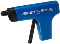 💥 milty 5036694022153 zerostat 3 anti-static gun in blue: eliminate static charges with ease logo