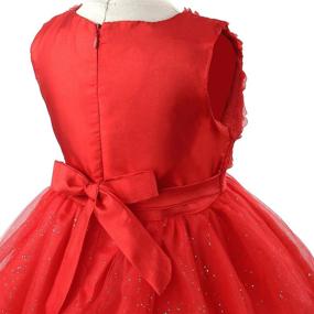 img 1 attached to 🌸 Delightful Little Flower Wedding Bridesmaid Girls' Clothing by Acecharming: Perfect for Special Occasions