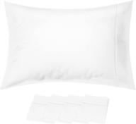 soft brushed microfiber wrinkle resistant luxury king pillow case 4 pack white by beckham hotel collection logo