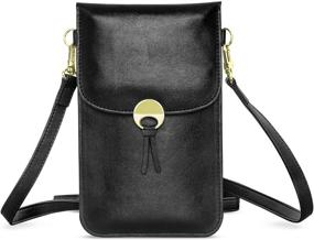 img 4 attached to MoKo Cell Phone Bag: Crossbody Pouch for Mini iPhones & Galaxy Note, Versatile Multi-Pocket Design