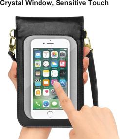 img 1 attached to MoKo Cell Phone Bag: Crossbody Pouch for Mini iPhones & Galaxy Note, Versatile Multi-Pocket Design