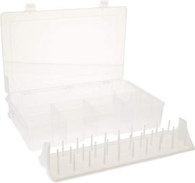 img 3 attached to ArtBin 7003AB Sewing Supply Storage System: Organize Your Supplies with Lift-Out Thread Spool Tray and Plastic Storage Case