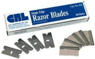 🪒 crl single edge razor blades: premium pack of 100 by cr laurence - superior sharpened blades for versatile uses logo