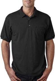 img 1 attached to 👕 Gildan Adult Safety Pocket Jersey - Men's Clothing