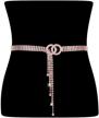 rhinestone diamond fashion crystal whippy women's accessories for belts logo