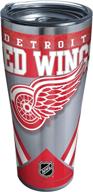 🏒 nhl detroit red wings insulated tumbler cup - keeps drinks cold & hot, 30oz, triple walled - stainless steel, ice logo