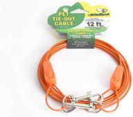 🦮 premium intellileash tie-out cables: lengths up to 100 feet, ideal for all dog breeds weighing up to 250 pounds logo