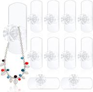 necklace hangers acrylic necklaces organizer logo