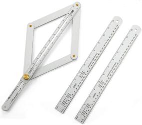 img 4 attached to 📏 Aluminium Protractor Straight Finder for Accurate Ceiling Woodworking