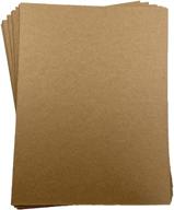 50pt chipboard sheets (25-pack) - 8.5x11 inches logo