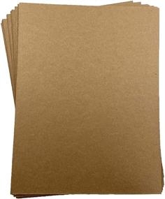 img 3 attached to Листы из 50-т плотного картона (25 штук) - 8,5х11 дюймов