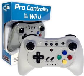 img 3 attached to 🎮 Enhance Your Gaming Experience with the Old Skool Wireless Pro Controller Game Pad for Nintendo Wii U - Grey