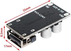 img 2 attached to 🔌 USB Buck Converter DROK 4pcs DC-DC Step Down Module 6-32V 12V 24V to 5V QC 3.0 Charging Module Power Supply Voltage Regulator Board