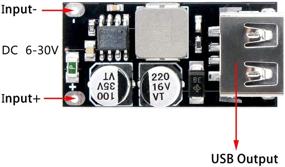 img 3 attached to 🔌 USB Buck Converter DROK 4pcs DC-DC Step Down Module 6-32V 12V 24V to 5V QC 3.0 Charging Module Power Supply Voltage Regulator Board