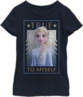 disney girls t shirt navy x large girls' clothing logo