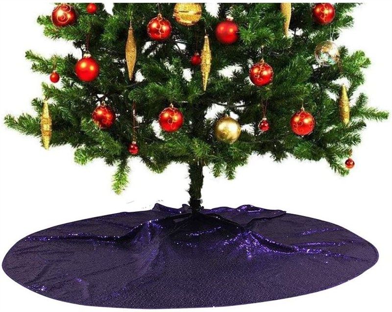 partydelight sequin christmas skirt purple 로고