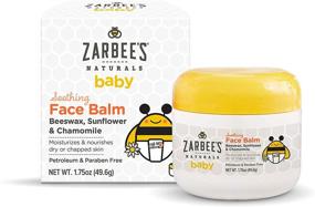 img 4 attached to 👶 Zarbee's Naturals Baby Soothing Face Balm with Beeswax and Chamomile, 1.75 oz