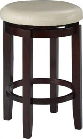 img 2 attached to 🪑 Linon Maya Rice 24 Inches Counter Stool | 24 Inch Height