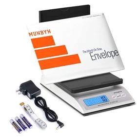 img 4 attached to 📦 MUNBYN 66lb Digital Shipping Scale with Hold and Tear Function - Gram/Ounce/Pound Postal Scale for Shipping Packages, Mailing & Small Business Postage