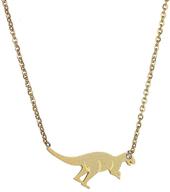 🦕 rzcxbs lightweight surgical stainless steel dinosaur pendant necklace - optimized animal necklace logo